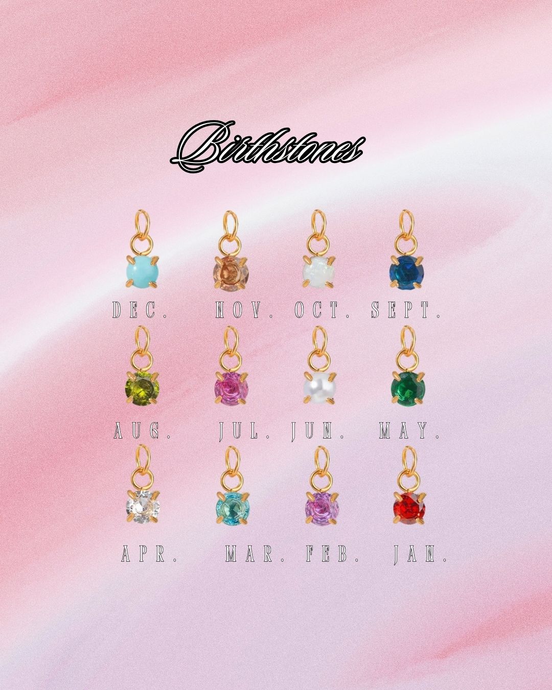 So Charmed Birthstones