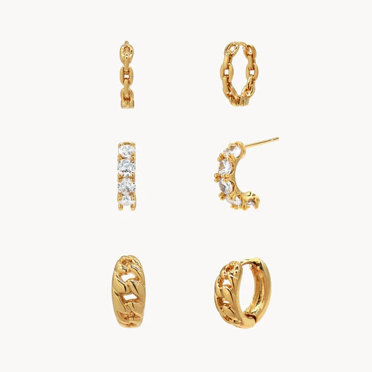 The Classy Girly Earrings Set