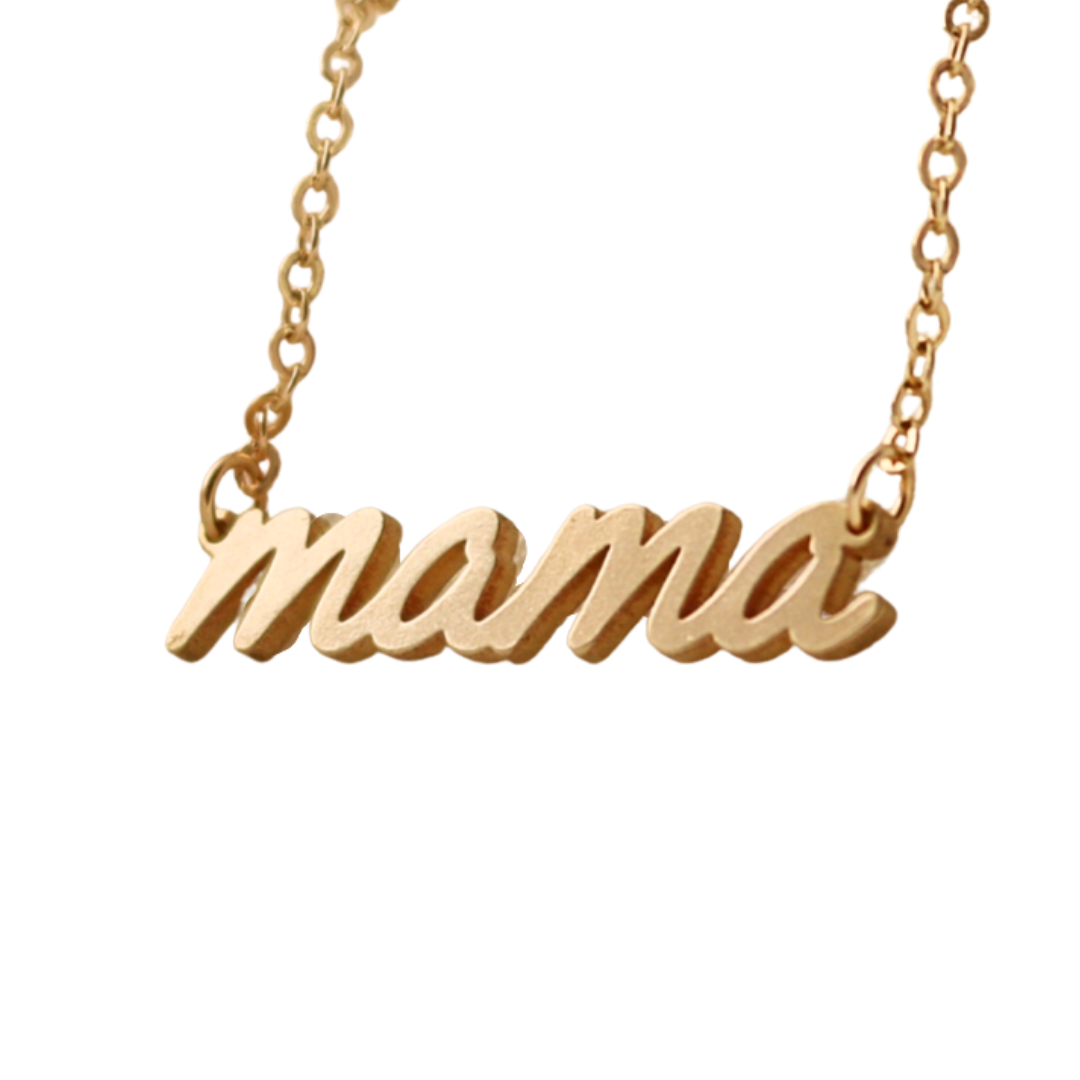 Minimalist Mama Necklace